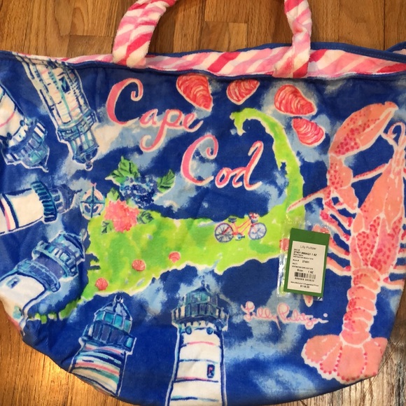 Lilly Pulitzer Handbags - Cape cod lily pulitzer pool beach bag